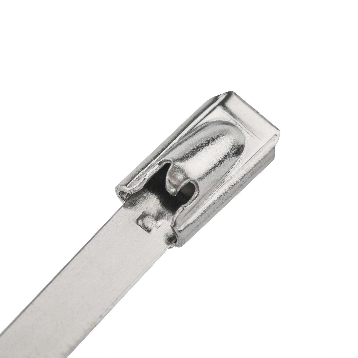 Ball Lock Uncoated Stainless Steel Cable Tie