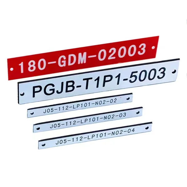 Plastic Cable Name Plate